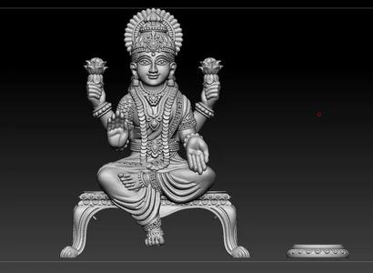 Laxmi Mata 3D print model