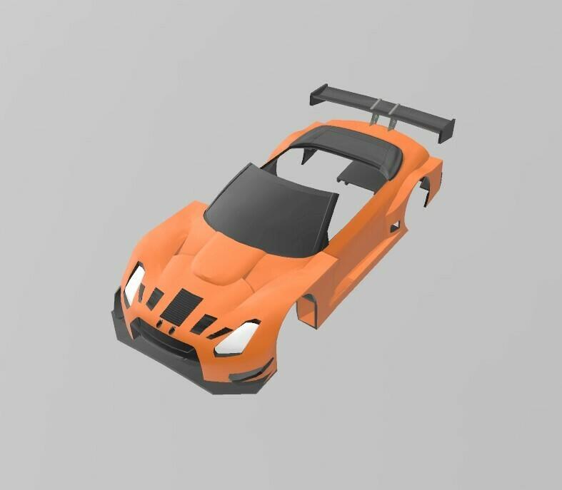 NISSAN GT-R GT500 CABRIOLET 1:24 & 1:25 SCALE