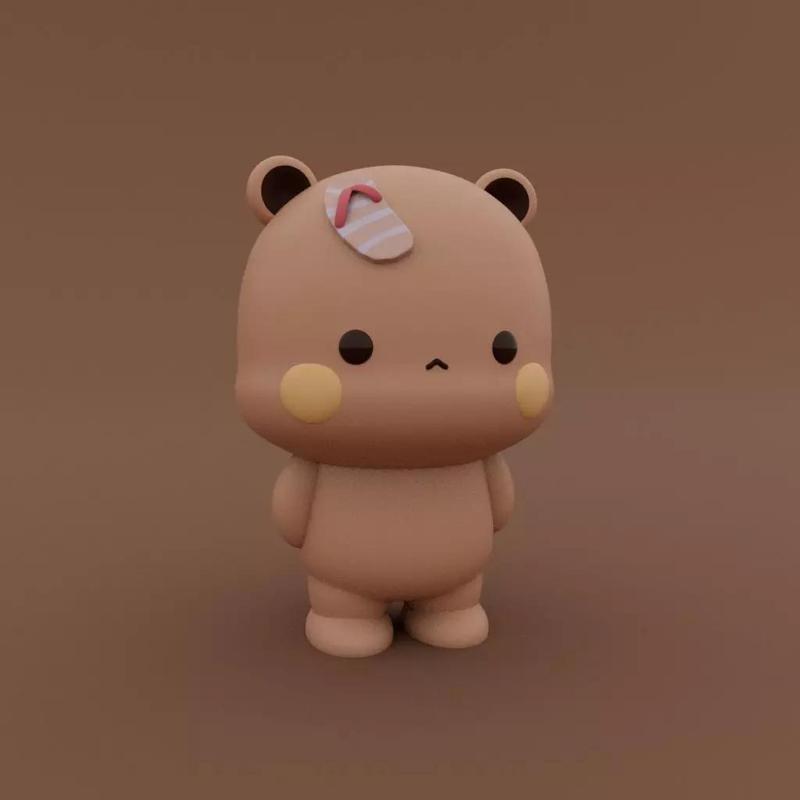 Kawaii Bear flip flop