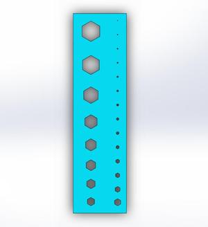 Ultimate 22 Hex-Wrench Holder