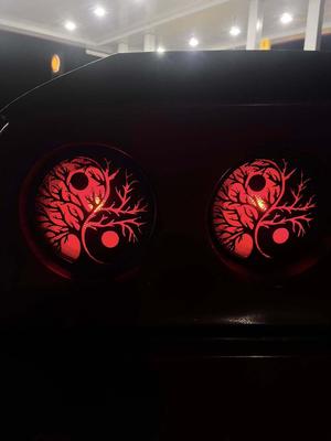 84-90 corvette yin yang tailights