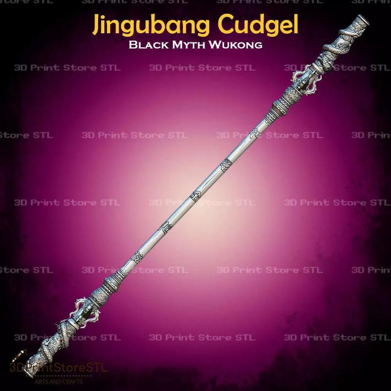 Jingubang Cudgel Cosplay Black Myth Wukong - STL File