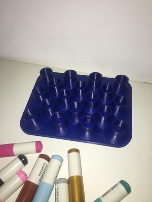 Silhouette sketch pens cameo base organizer