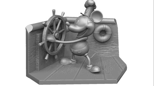 MICKEY MOUSE Original 1928 for 3D PRINT