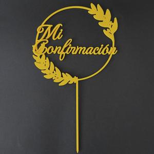 TOPPER MY CONFIRMATION 1