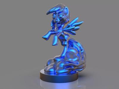 My Little Pony Rainbow Dash Sculpture