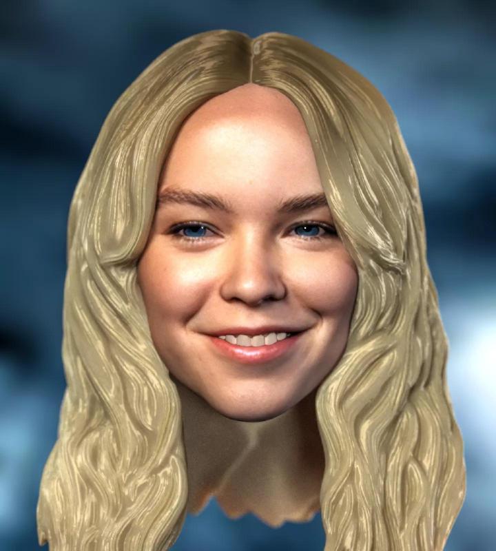 Superman 2025 Supergirl Kara Zor-El Milly Alcock Headsculpt