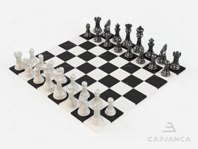 Modern Classic Chess Set