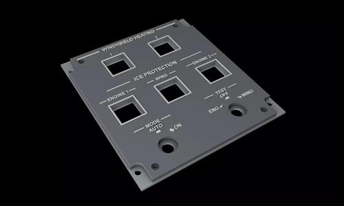 EMBRAER E1 OVERHEAD - WINDSHIELD HEAT ICE PROTECTION PANEL