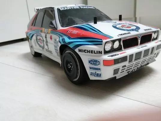 Brake coolers for model Tamiya lancia delta 1 10