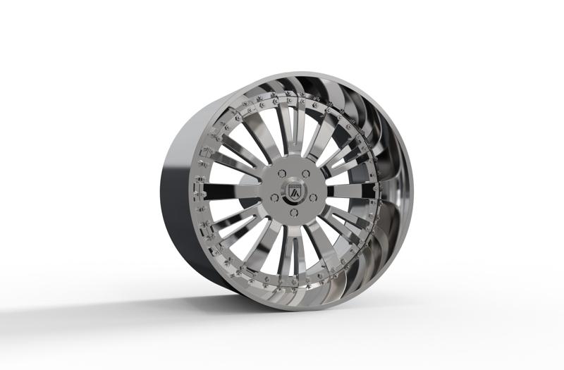ASANTI AF113 WHEEL 3D MODEL