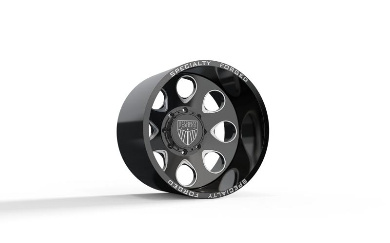 REAR SPECIALITY FORGED D018 WHEEL 3D MODEL
