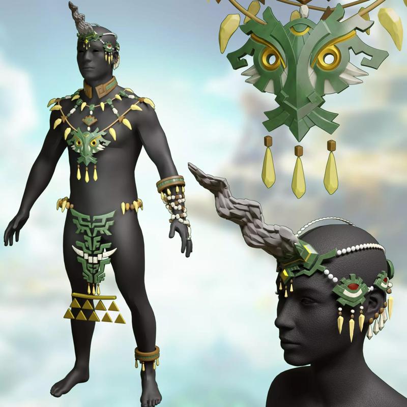 Charged Link kosplay kit