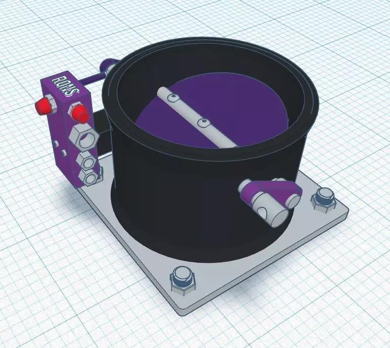 1 24 scale Rons Flying Toilet Injection