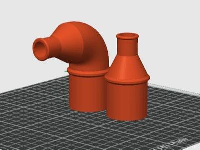 Adapter for wastewater connection HT-40