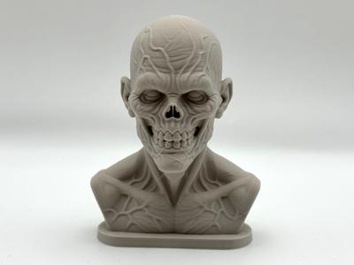 Zombie Skeleton Bust