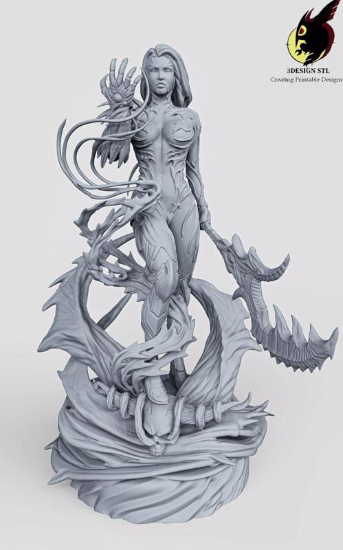 WITCHBLADE statue of female demon