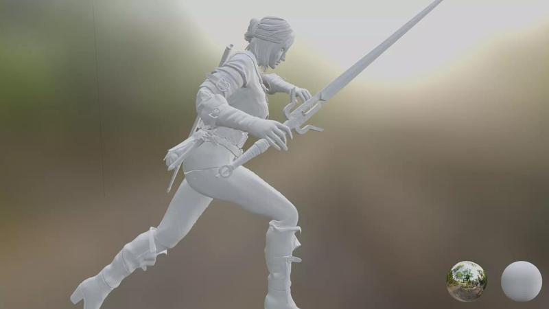 Witcher 3 wild hunt - Cirila