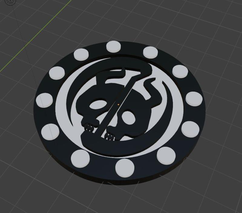 Shinigami chest accessory