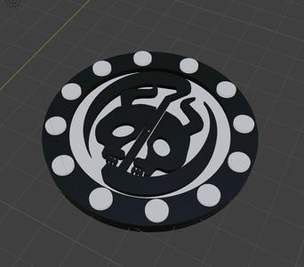 Shinigami chest accessory