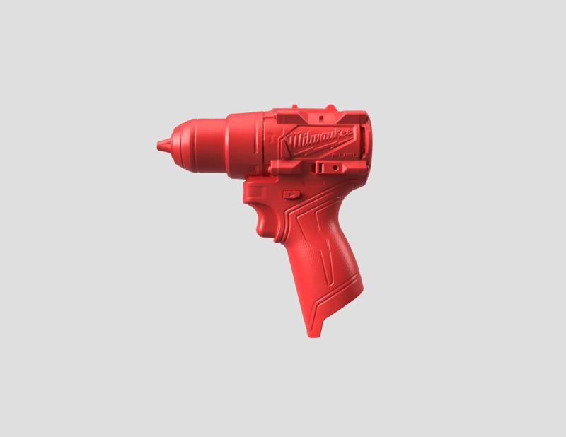 Milwaukee M12 FUEL 1/2" Hammer Drill/Driver 3404-20 3d scan