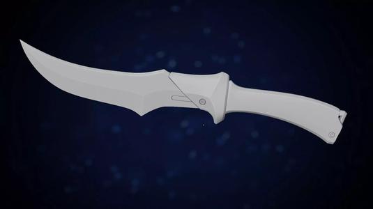 Mara Sov Dagger for Cosplay 3d printing