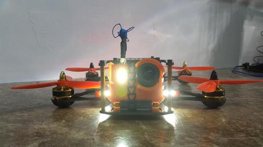 GoProPod for FPV camera (GoPro3 size)
