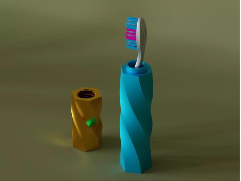 Travel Tooth brush Case 06