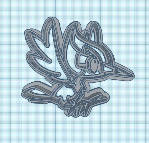Pokemon: Pikipek Cookie Cutter