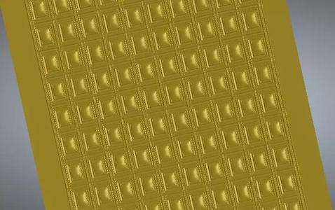 3d wall panel for cladding