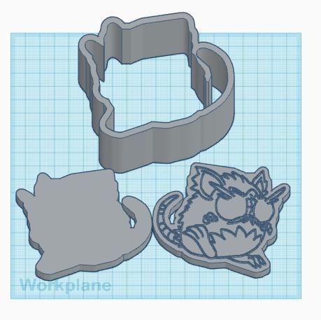 Pokemon: Alolan Raticate 3 Piece Bath Bomb Mold