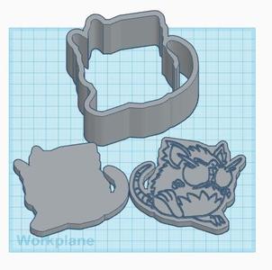 Pokemon: Alolan Raticate 3 Piece Bath Bomb Mold