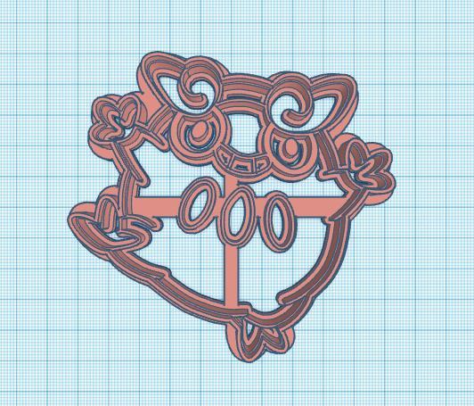 Pokemon: Darumaka Cookie Cutter