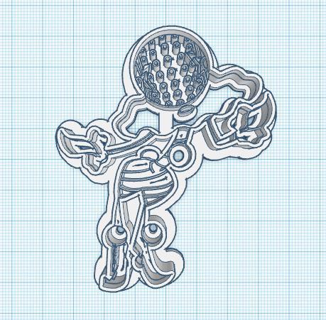 Pokemon: Blacephalon Cookie Cutter