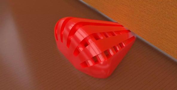 A fully printable doorstop