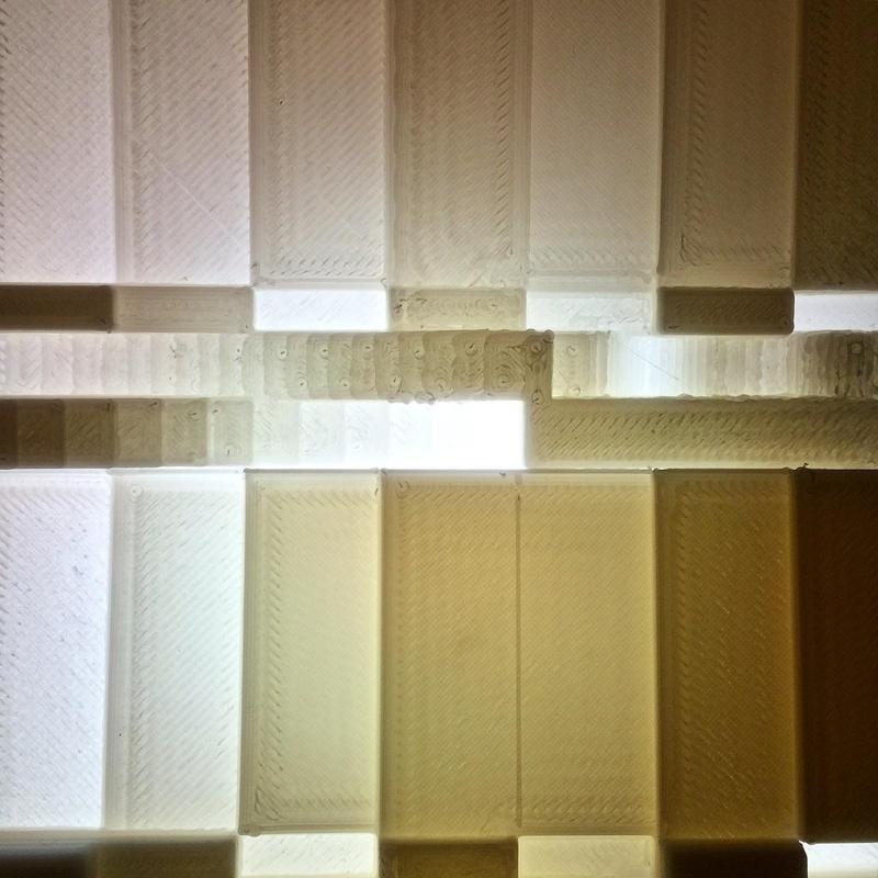 Lithophane Test Card