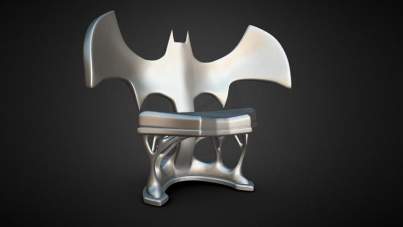 Bat chair in beautiful gothic design