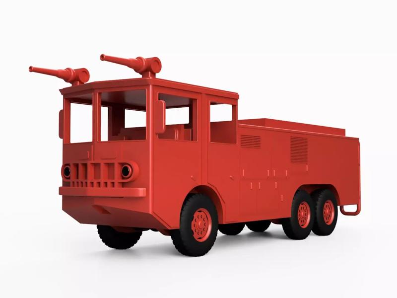 model O-11A 1950s firetruck