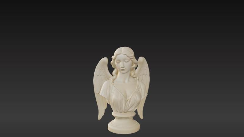 Sparkly Angel Bust