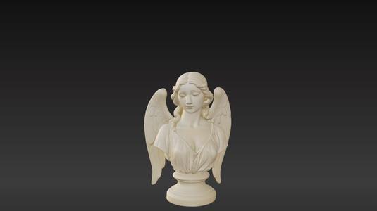 Sparkly Angel Bust