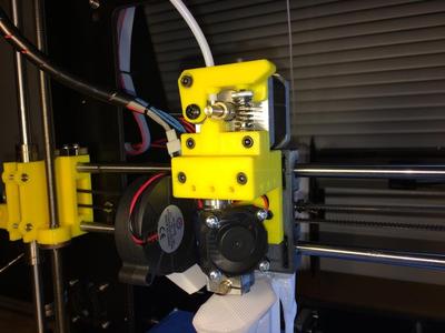 Customizable direct drive extruder for E3D v6 hotend for Prusa i3 / Wilson / Geeetech