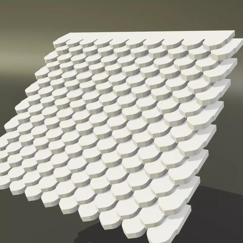 10 Shingles jigs Pack - 140mm lenght  - 20 shapes