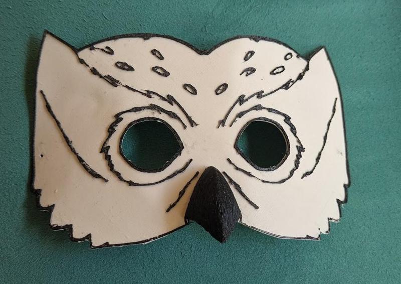 Hedwig owl (Harry Potter) mask