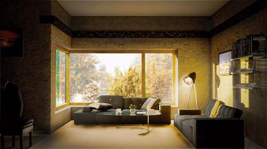 Interior Design of a Room 4K