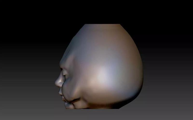 face-vase 2 human head