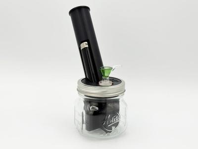 SOL PIPE. Mason jar pipe. Pint version.