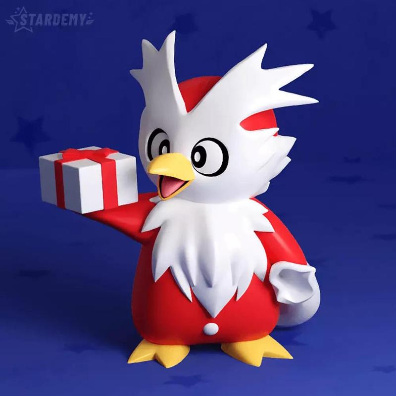 DELIBIRD POKEMON CHRISTMAS DECORATION FIGURE