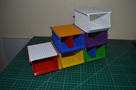Stackable Storage Bins Customizable v2.0
