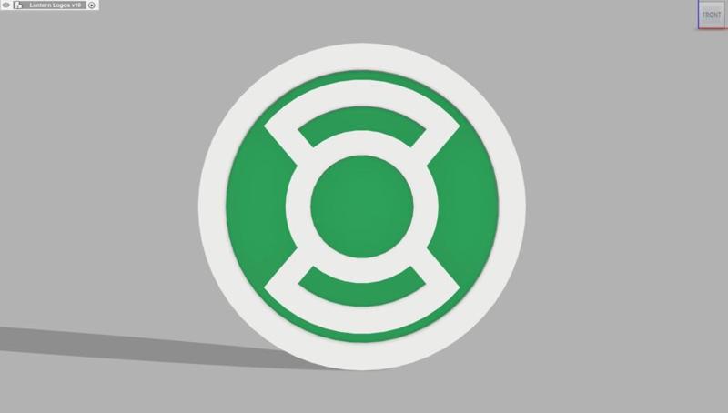 Green Lantern Emblem (Peaceful)