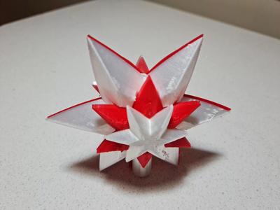 Christmas star for the top of the tree